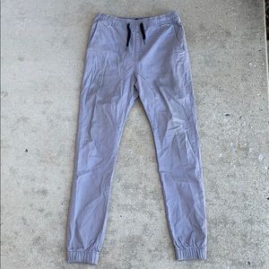 Zanerobe Sureshot Joggers in Medium Grey, size 30.